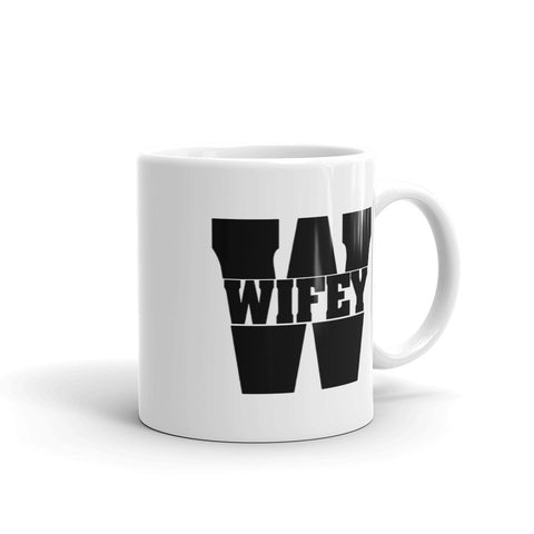 Wifey Monogram Mug