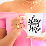 Slay At Home Wife Latte Mug