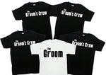 Bachelor Party The Groom T Shirt - Men's Summer Short Sleeves Top