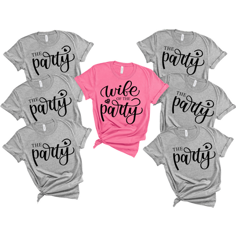 Wife of the party & The party T's