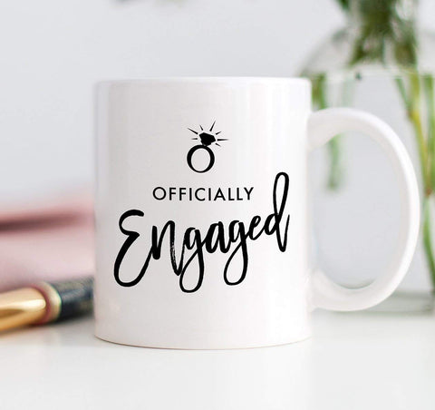 Officially Engaged Coffee Mug