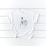Bride Vibes Ring Finger Tee