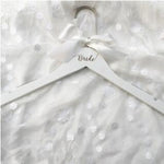 Wedding Dress Hanger personalized, Bride Hanger, Gift for Bride, Wedding party gift, Wedding Hangers, Bridesmaid Gifts