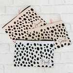 Cheetah Print Cosmetic Bag