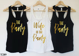 Wife of the Party Bridesmaids Bride Tank