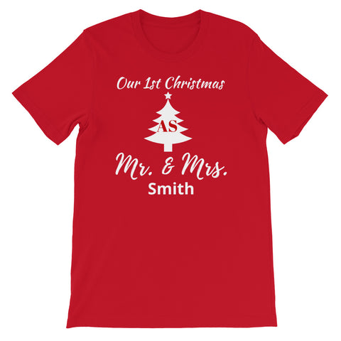 Custom Mr. & Mrs. Christmas Tee