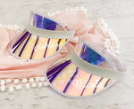 BRIDE VIBES PERSONALIZED HOLOGRAPHIC VISOR