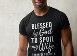 Blessed & Thankful Husband Tee